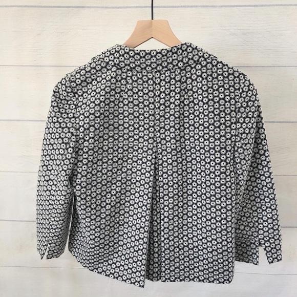 Ann Taylor cropped swing jacket blazer - Picture 2 of 4